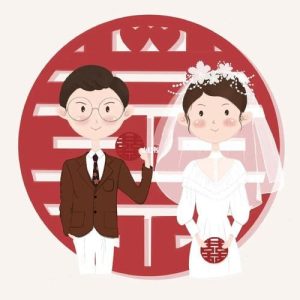 35种新娘家摆拍晨袍秀禾轻纱以及伴娘互动-学科资源网