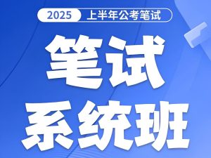 花生十三&飞扬《2025上半年省考笔试系统班》-学科资源网