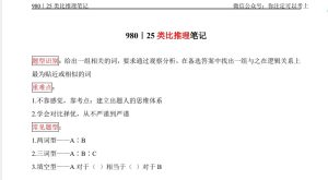 2025粉笔980大神笔记 （合集PDF）-学科资源网